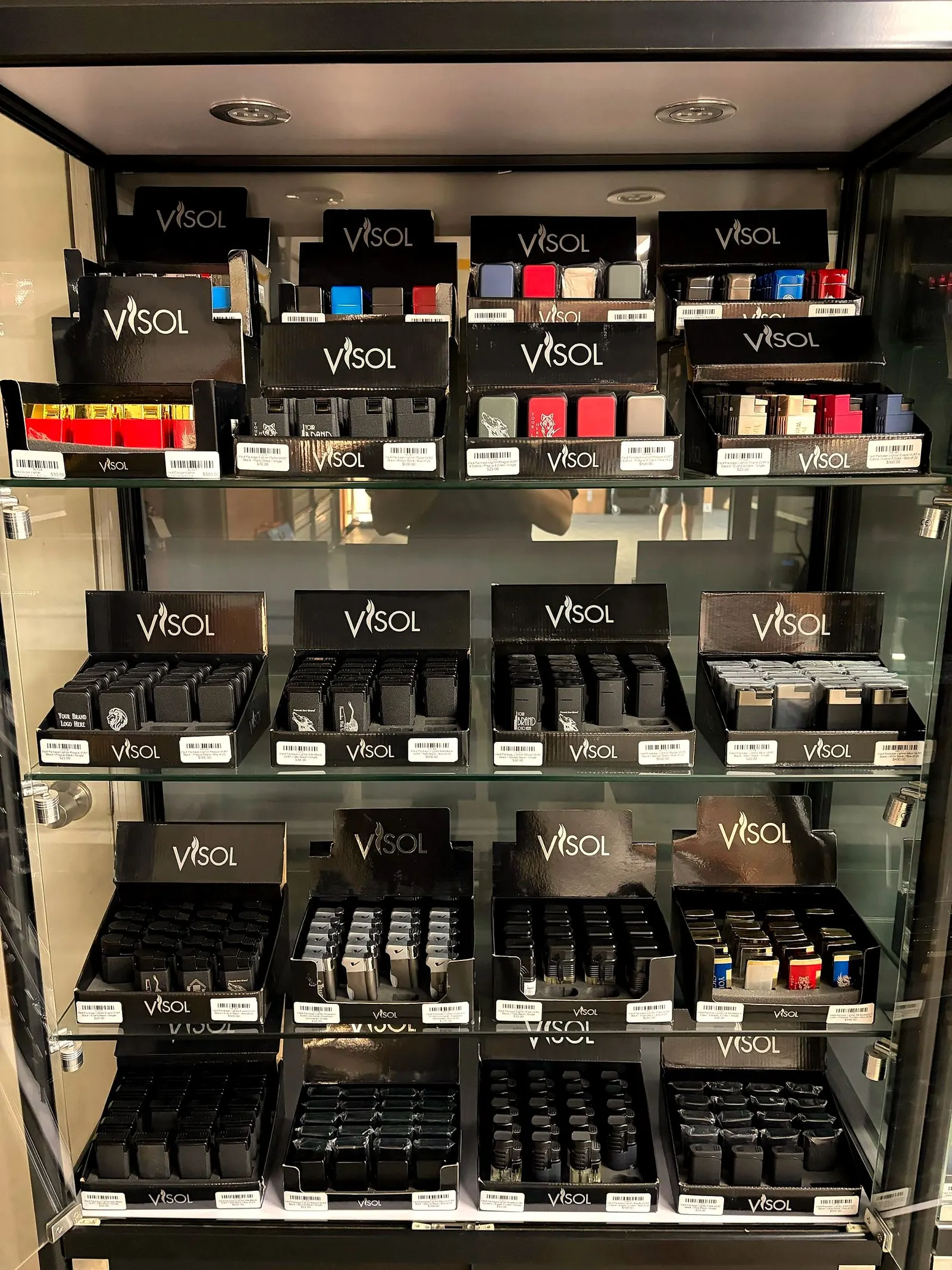 Visol accessories display case
